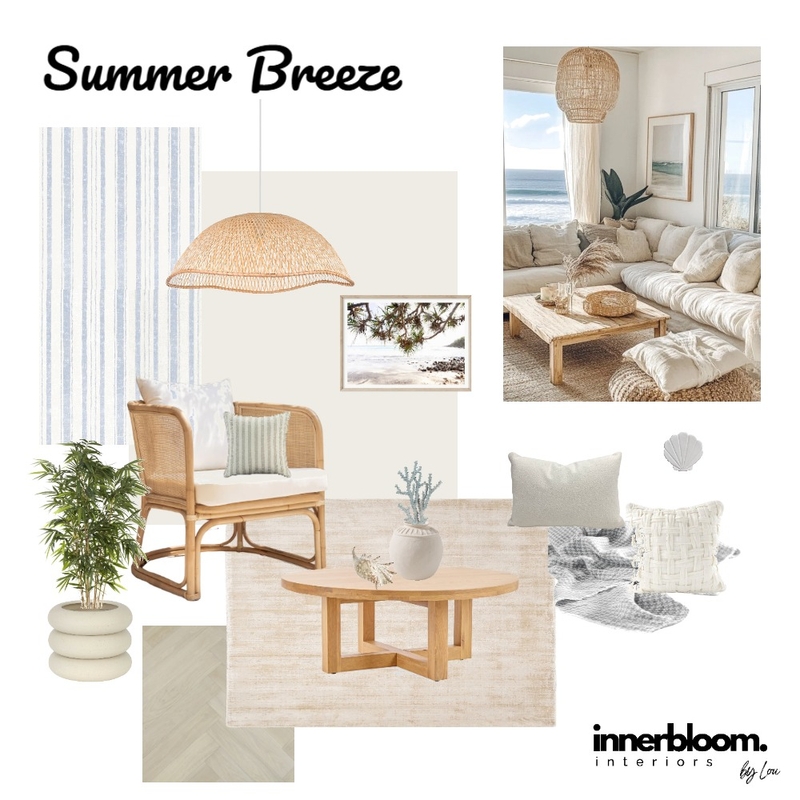 Summer Breeze Mood Board by Innerbloom Interiors on Style Sourcebook