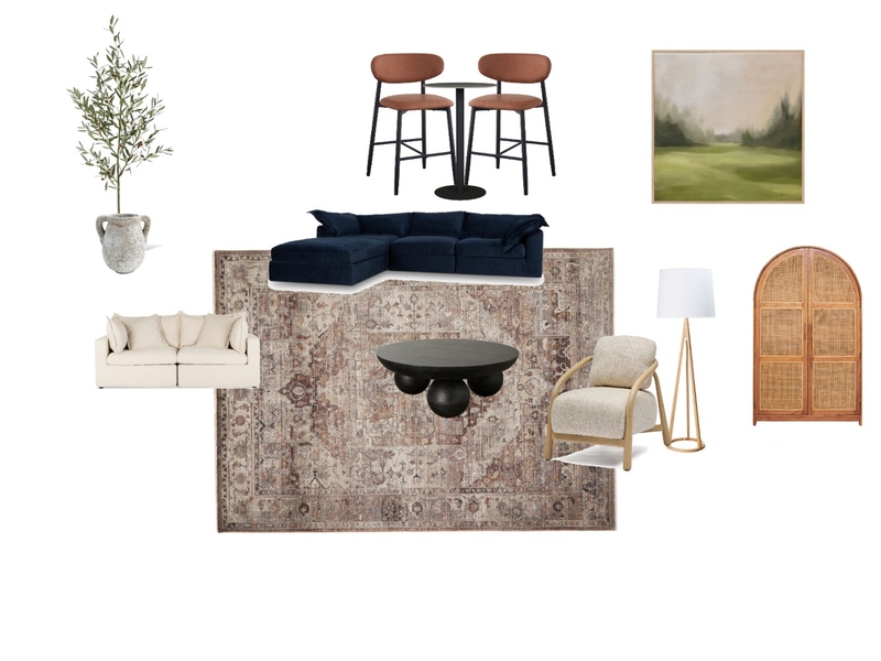 living room bar Interior Design Mood Board by eirracii