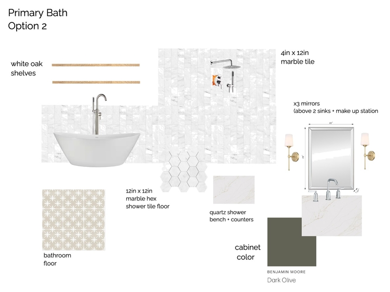 master bath option 2 Mood Board by MikaylaAlred on Style Sourcebook