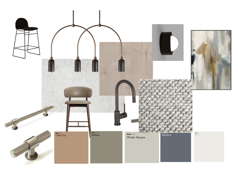 Moody Mood Board by Elm & Ember Interiors on Style Sourcebook