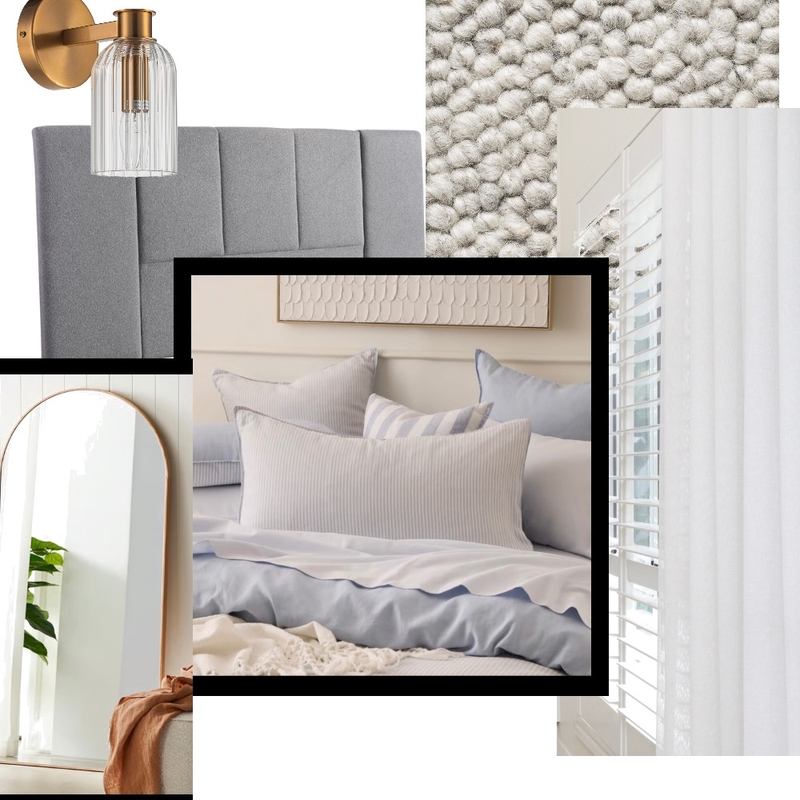 Main bed Interior Design Mood Board by Centennial.