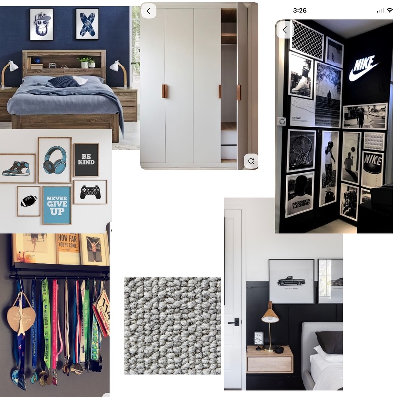 Caleb’s room Interior Design Mood Board by Centennial.