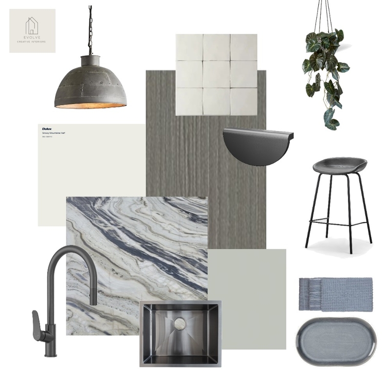 Marble kitchen Mood Board by Evolve Creative Interiors on Style Sourcebook