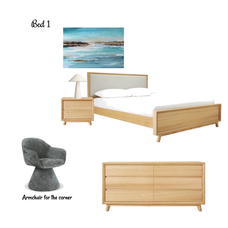 Coastal Master bedroom Mood Board by Interiors By Zai on Style Sourcebook