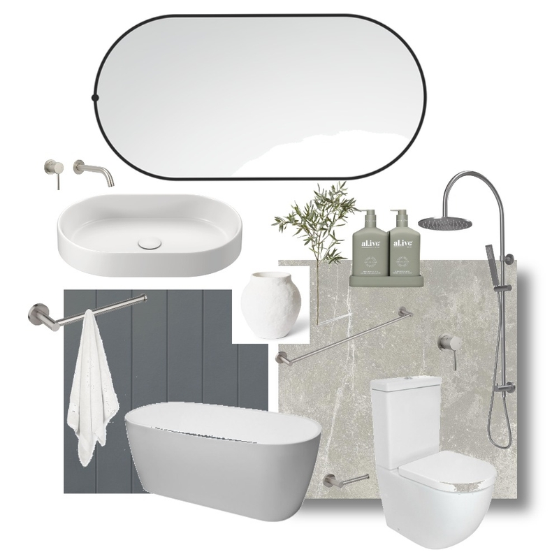Bathroom mix Interior Design Mood Board by Fresh Pick Interiors
