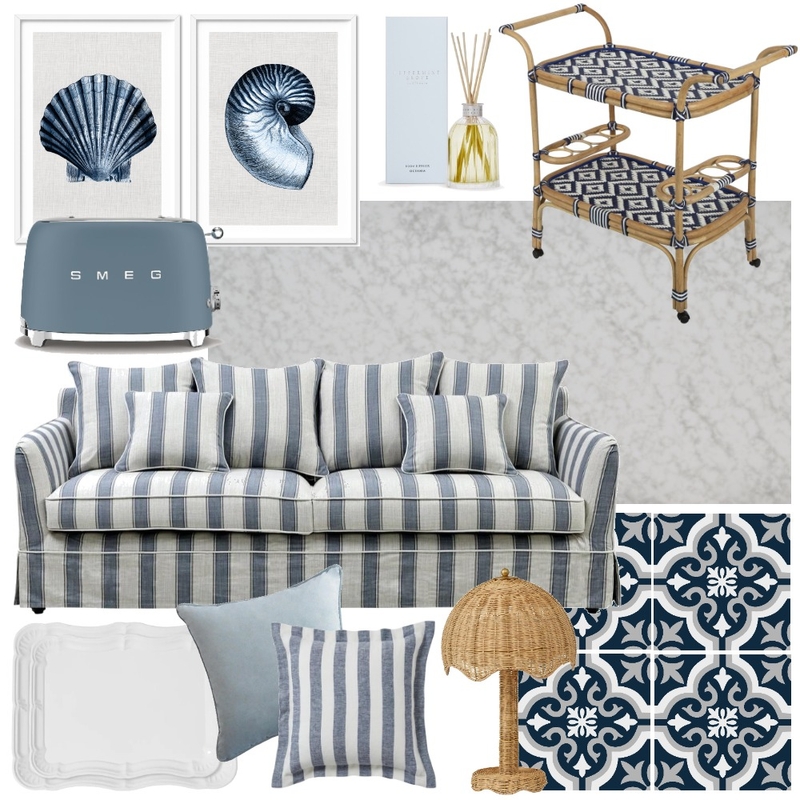 Hamptons ft. Carrara Mood Board by SilkSurface on Style Sourcebook