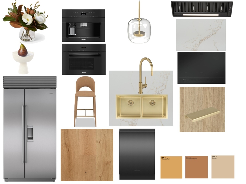 Kitchen Sample Board Mood Board by Hoda Nozari on Style Sourcebook