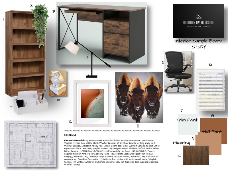 Module 9 - Furniture & Accessories - STUDY Mood Board by shannonberry on Style Sourcebook