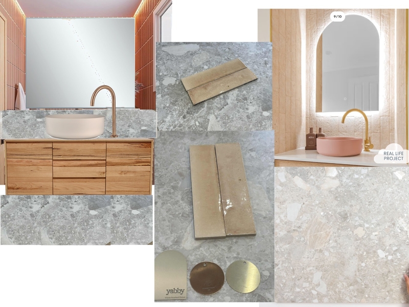 Powder Room - Almond Basin Mood Board by Cobblestone Studios on Style Sourcebook