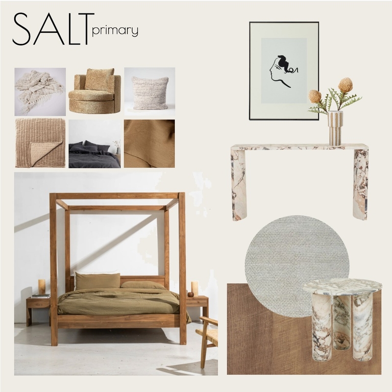 SALT Primary Suite Mood Board by Gather & Place on Style Sourcebook