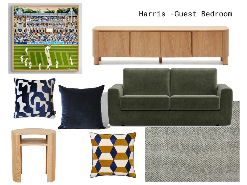 Guest Bedroom Mood Board by East Lane Home on Style Sourcebook