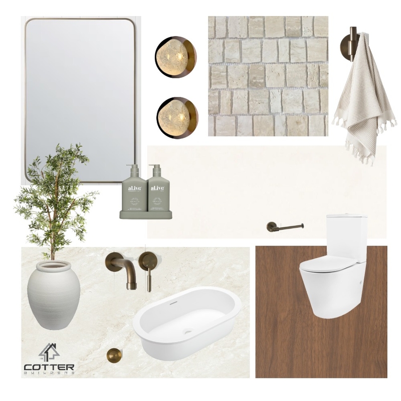 Elysian - Kids Powder Room Mood Board by Cotter Builders on Style Sourcebook