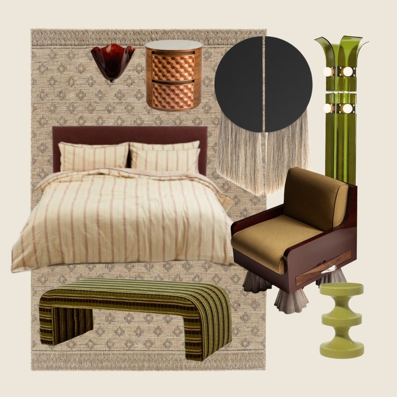 Coastal Eclectic Bedroom by Janelle Mood Board by Miss Amara on Style Sourcebook
