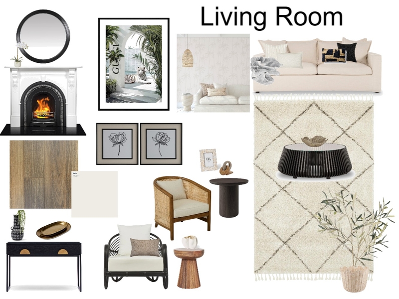 Lesley Bloor Mood Board by Gold Coast Property Styling on Style Sourcebook