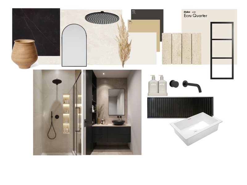 Jones Street Dandenong - Bathroom Mood Board by raddarchitecture on Style Sourcebook