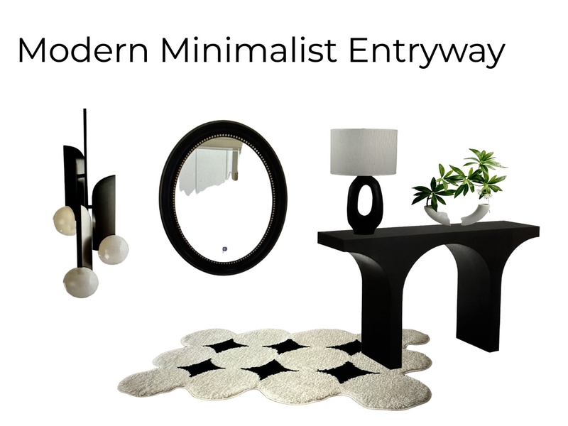 Modern Minimalist Entryway Interior Design Mood Board by al1168ster@gmail.com