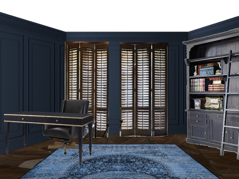 Кабинет Mood Board by ElenaBaturina on Style Sourcebook