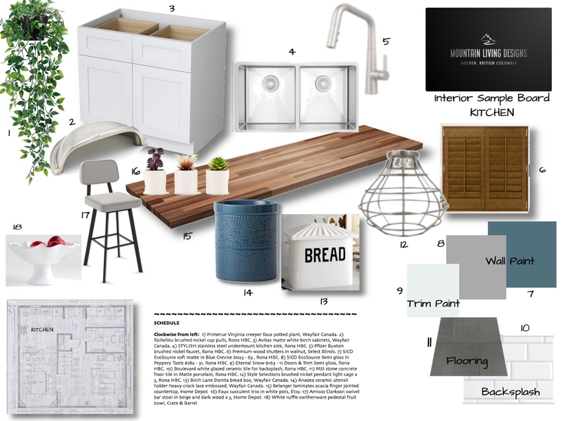 Module 9 - Furniture & Accessories KITCHEN Mood Board by shannonberry on Style Sourcebook