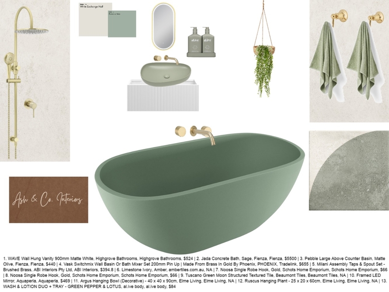bathroom Mood Board by ashleek1908 on Style Sourcebook