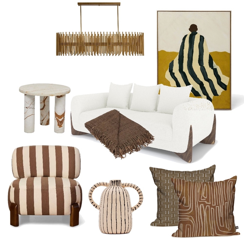 Concept Living room Interior Design Mood Board by Cm decora