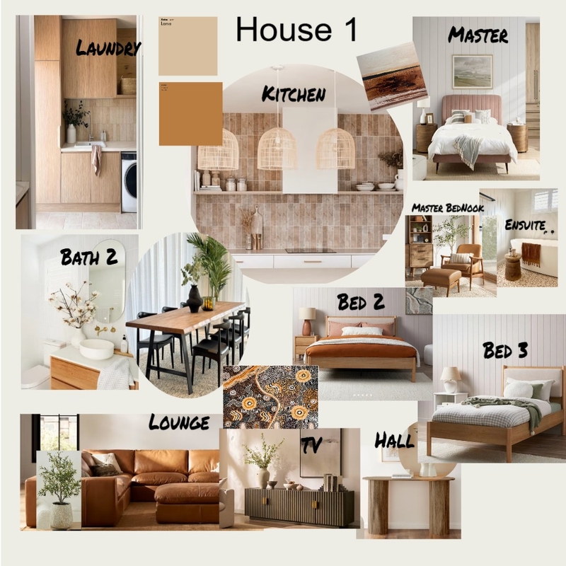 Fernara HOUse 1 Interior Design Mood Board by Fox & Clay