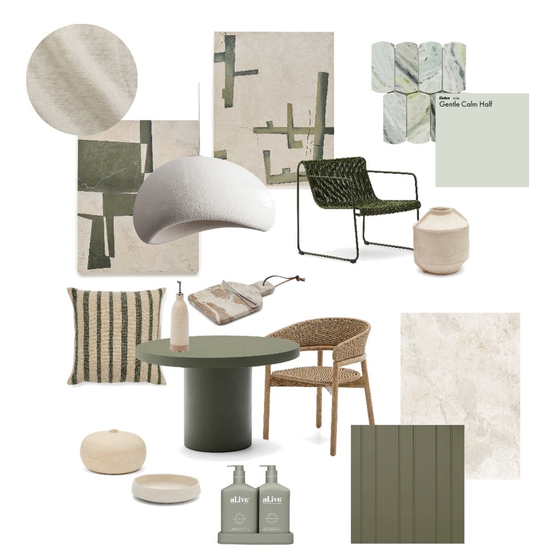 Sage Mood Board by IBM on Style Sourcebook