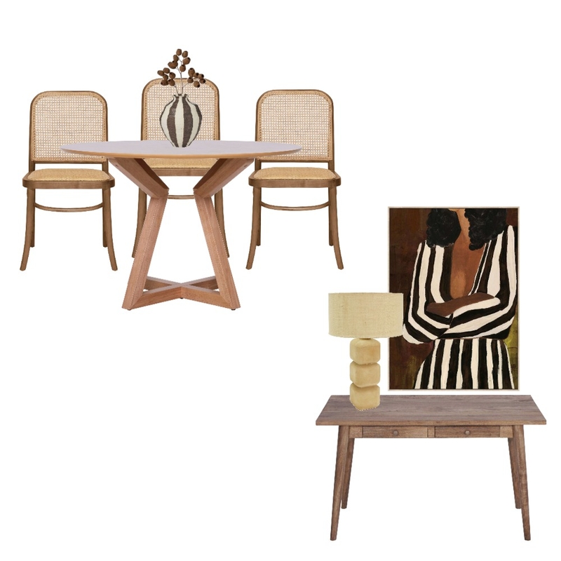 Dining Room Interior Design Mood Board by MIKI INTERIOR DESIGN