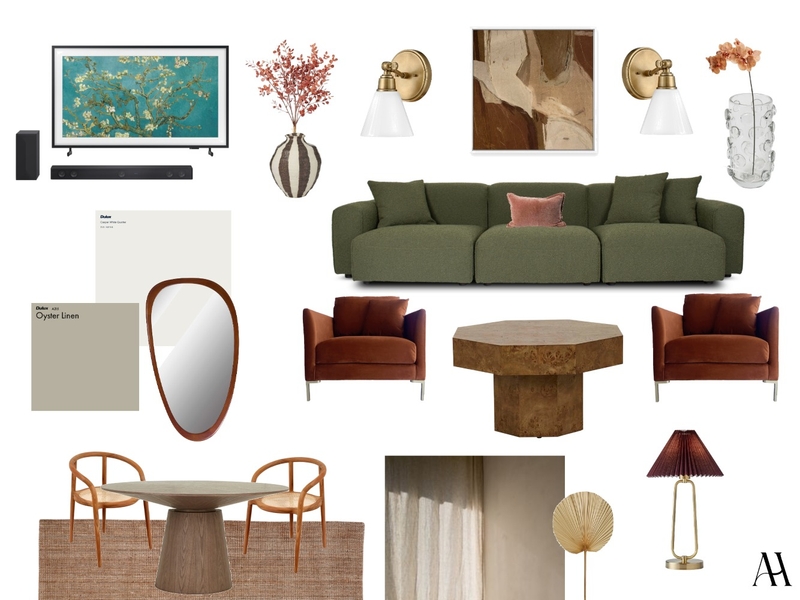 Martin Living/Dining Room Mood Board by AVALYN HOUSE on Style Sourcebook