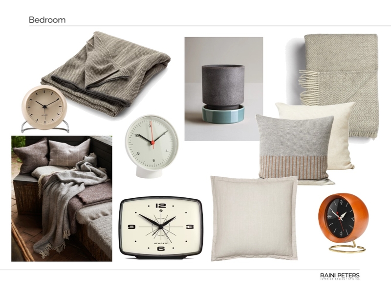 Bedroom Interior Design Mood Board by nataliakozlowska
