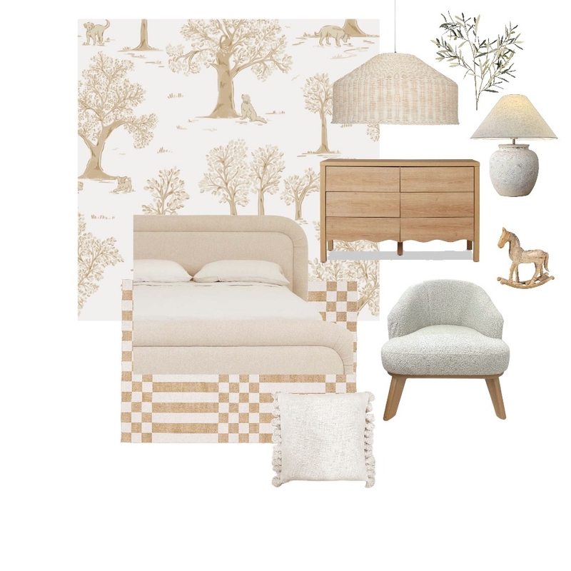 Loomwell #1 Interior Design Mood Board by Beeky Illustration & Design