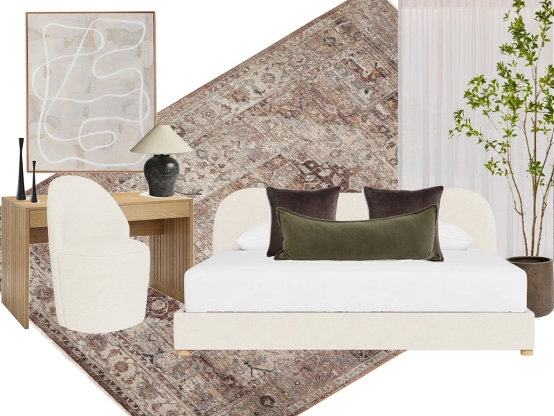 1/88 bilyan street, balmoral guest bedroom Interior Design Mood Board by tlaws