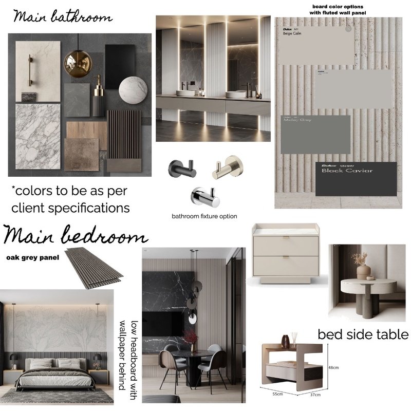 main room Interior Design Mood Board by LayyahR