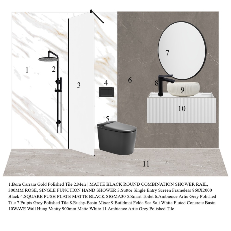 washroom Mood Board by Rekha0220 on Style Sourcebook