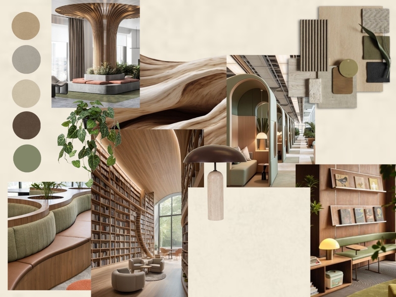 Library moodboard Mood Board by ekavose on Style Sourcebook