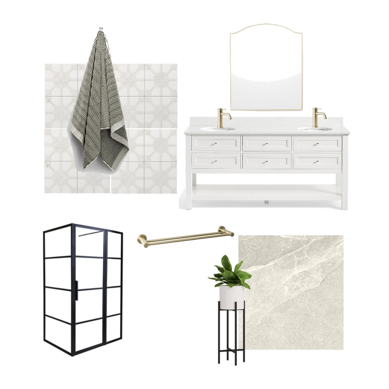 ensuite Mood Board by Boutique Yellow Interior Decoration & Design on Style Sourcebook
