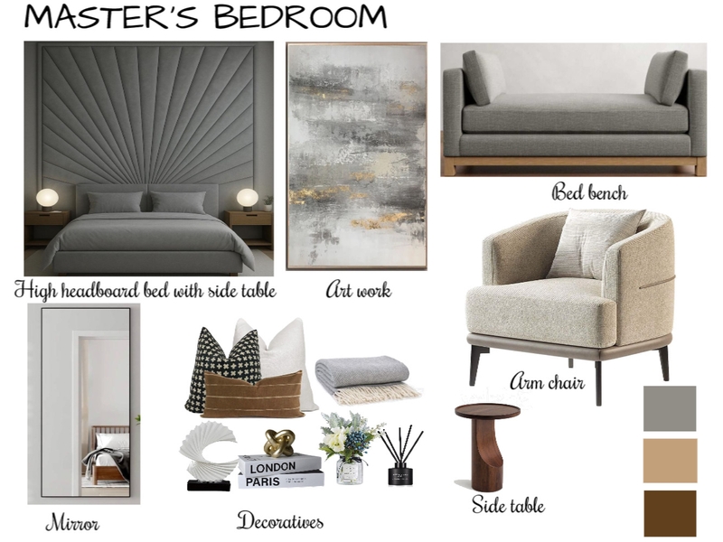 mr taiwos masters bedroom Mood Board by kehindeh052@gmail.com on Style Sourcebook