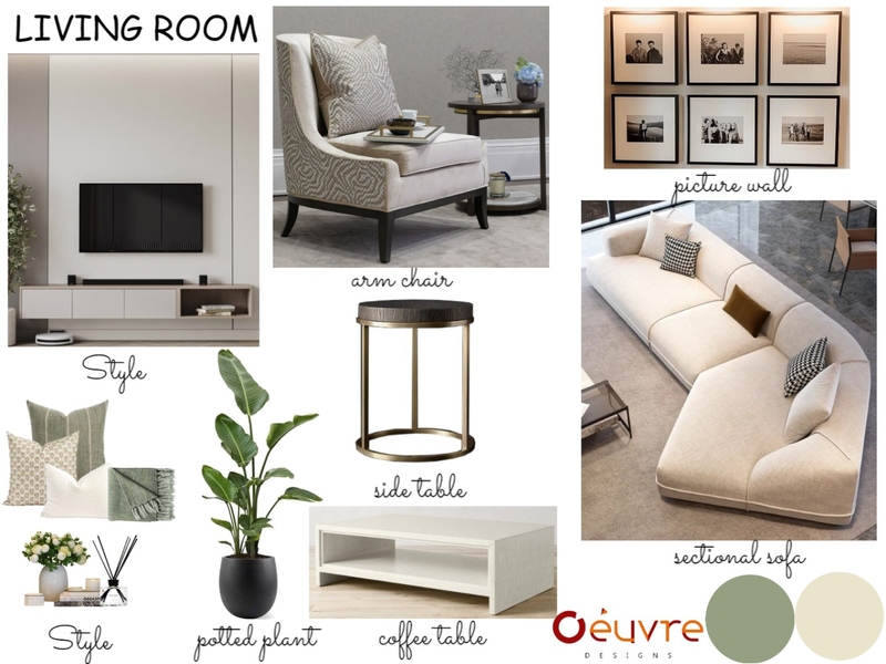 TAIWO OGUDU Mood Board by Oeuvre Designs 2 on Style Sourcebook