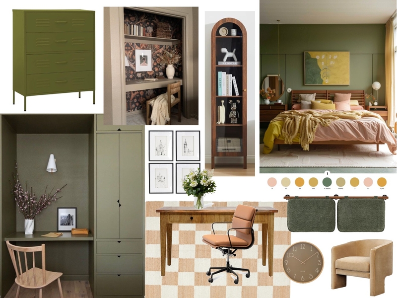 Syed Office & Guest Room Mood Board by Lauren Thompson on Style Sourcebook