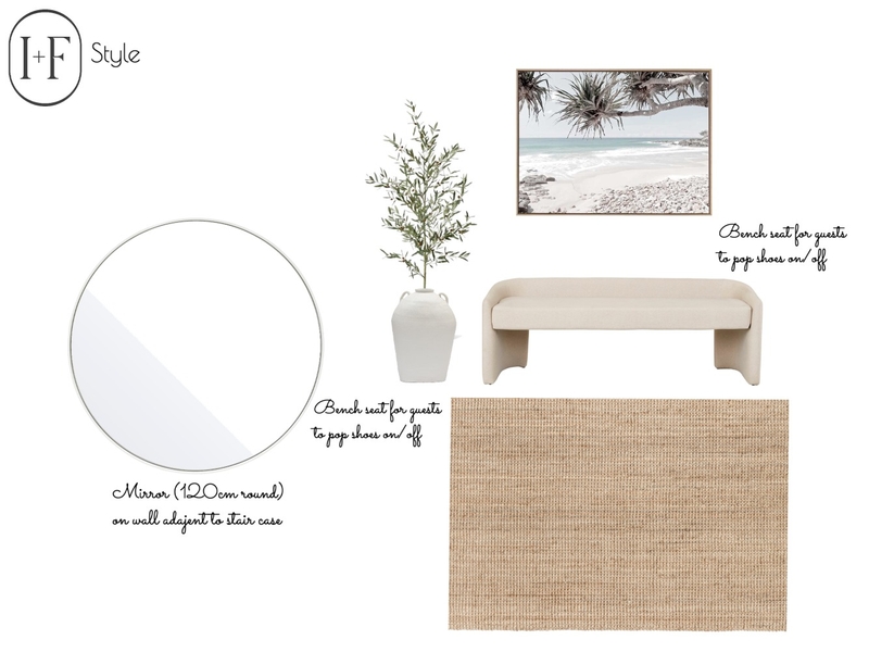 Entry Mood Board by Ivy + Finch Design on Style Sourcebook
