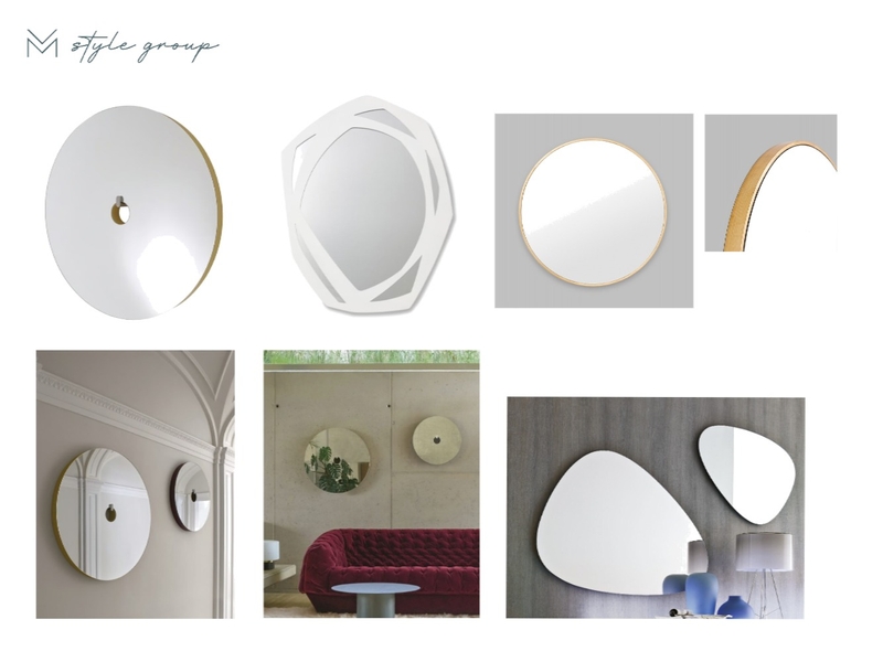 Mirror Options Interior Design Mood Board by The VM Style Group