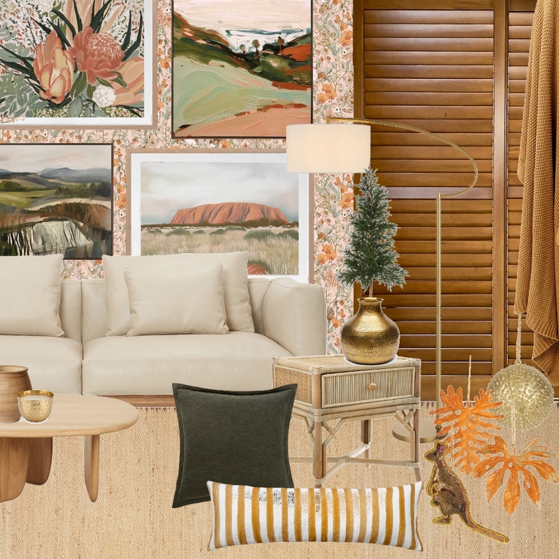 Aussie Holiday Living Room Mood Board by Urban Road on Style Sourcebook