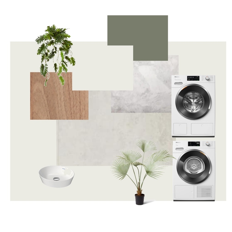 Laundry Interior Design Mood Board by Lorna B