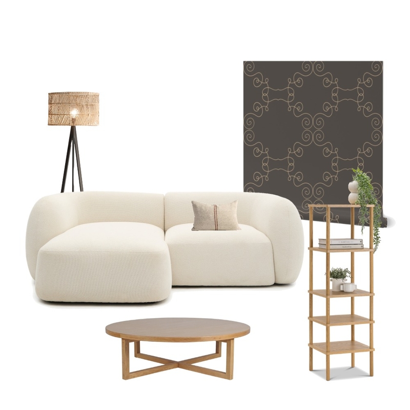 Wallpaper in Vintage Victorian Walls - Benjamin Moore Silhouette Mood Board by Octocraft Studio on Style Sourcebook