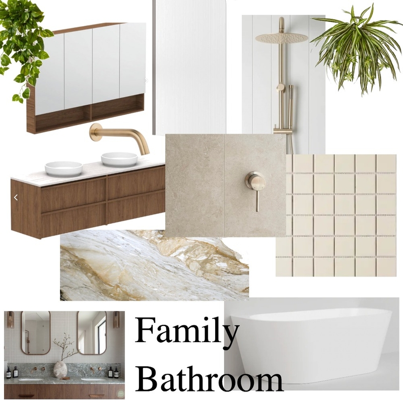 Family Bathroom Mood Board by lucylonza on Style Sourcebook
