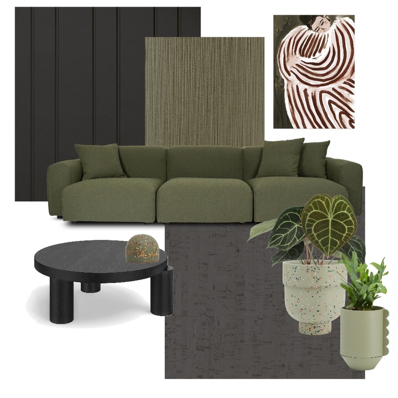 Moody Living Mood Board by Capra Designs on Style Sourcebook