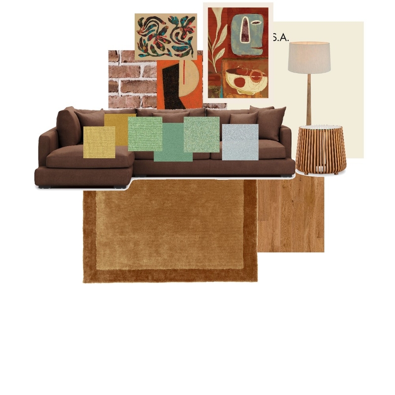 Honey Whiskey - Living Room Mood Board by zenkohouse on Style Sourcebook