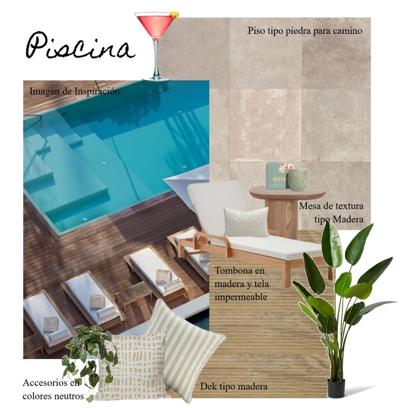 PISCINA Mood Board by NovaDop1999 on Style Sourcebook
