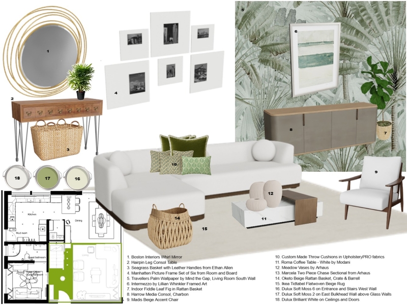 Living Room & Entrance Mood Board by EvanHarrington on Style Sourcebook