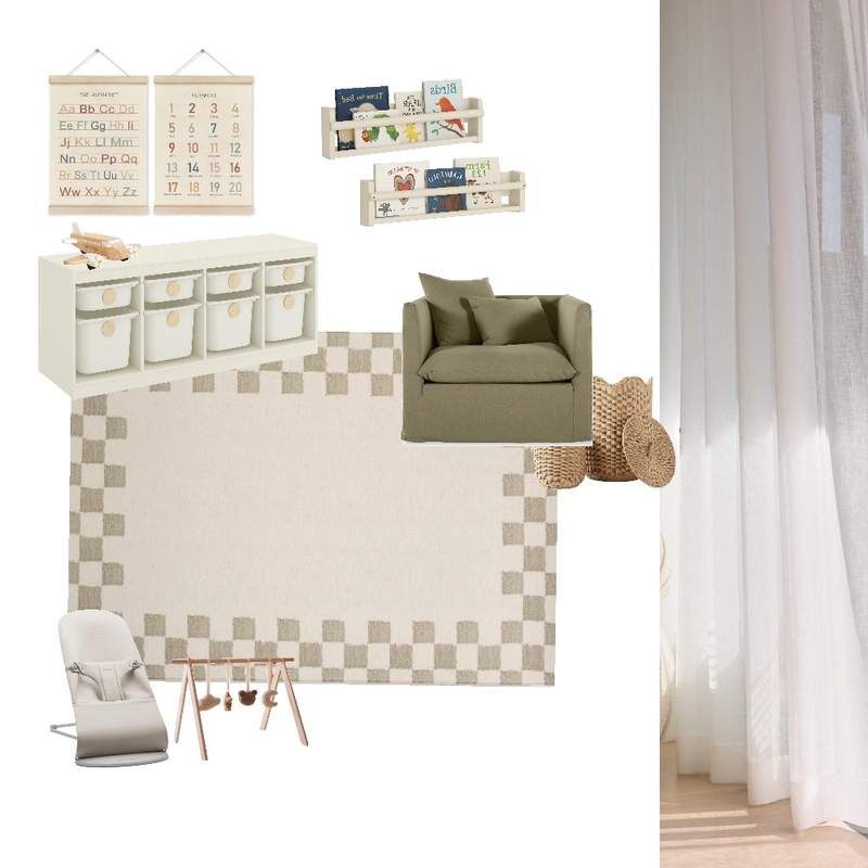 Playroom Interior Design Mood Board by rileyn