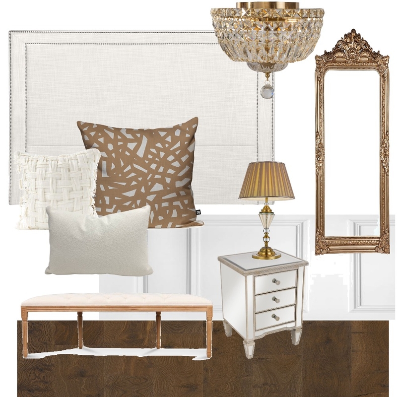 MOD 10 MASTER BEDROOM Interior Design Mood Board by Just GorJess Interiors